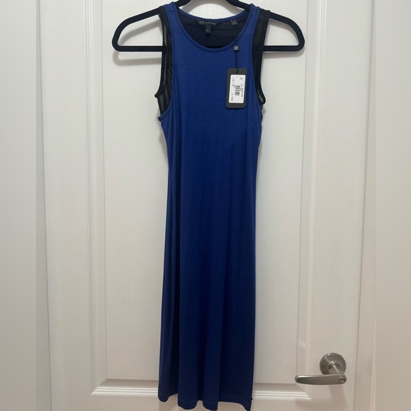 Armani Exchange Sheath Dress in Royal Blue - Picture 2 of 4